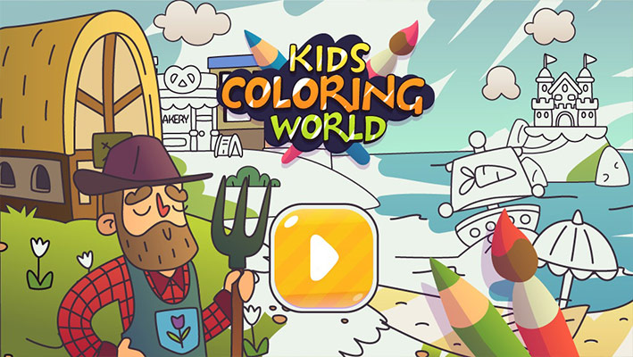 Kids Coloring World