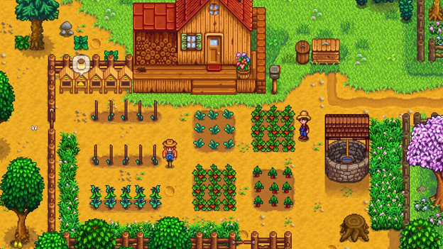 STARDEW VALLEY retro video game