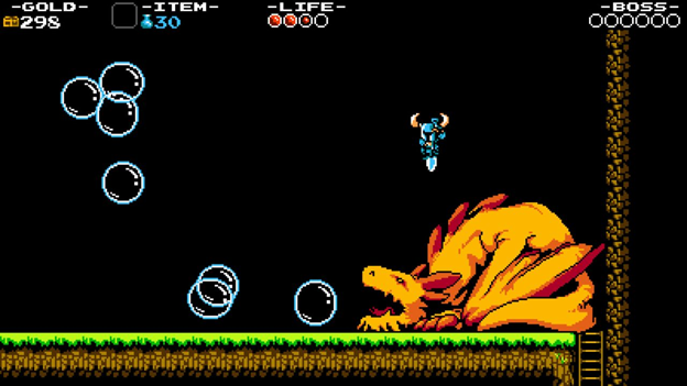Shovel Knight retro video game