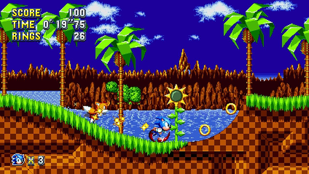 SONIC MANIA retro video game